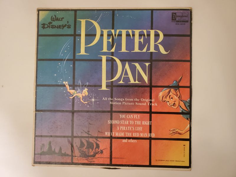 Walt Disney Peter Pan (Original Motion Picture Soundtrack) vinyl record